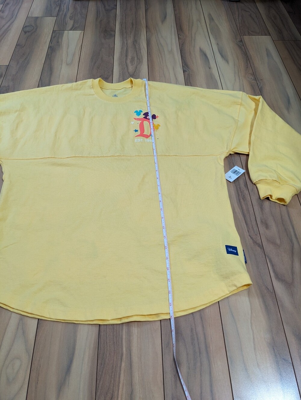 NWT! Disneyland Play In The Parks Spirit Jersey In Yellow Size M - Picture 10 of 15